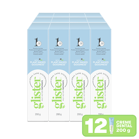 PASTA DE DENTES GLISTER 200G x12